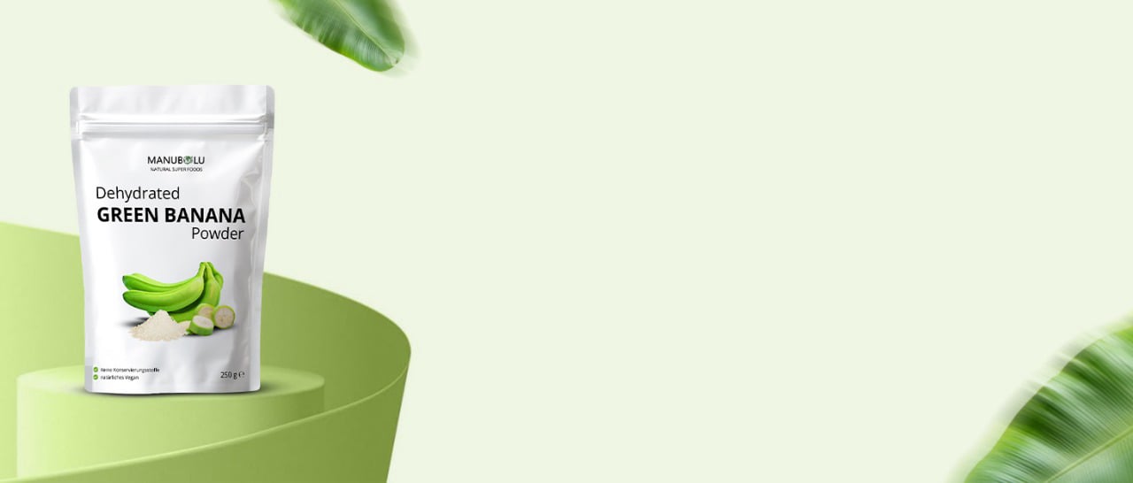 Grüne Bananen Pulver Rezepte und Anwendung
