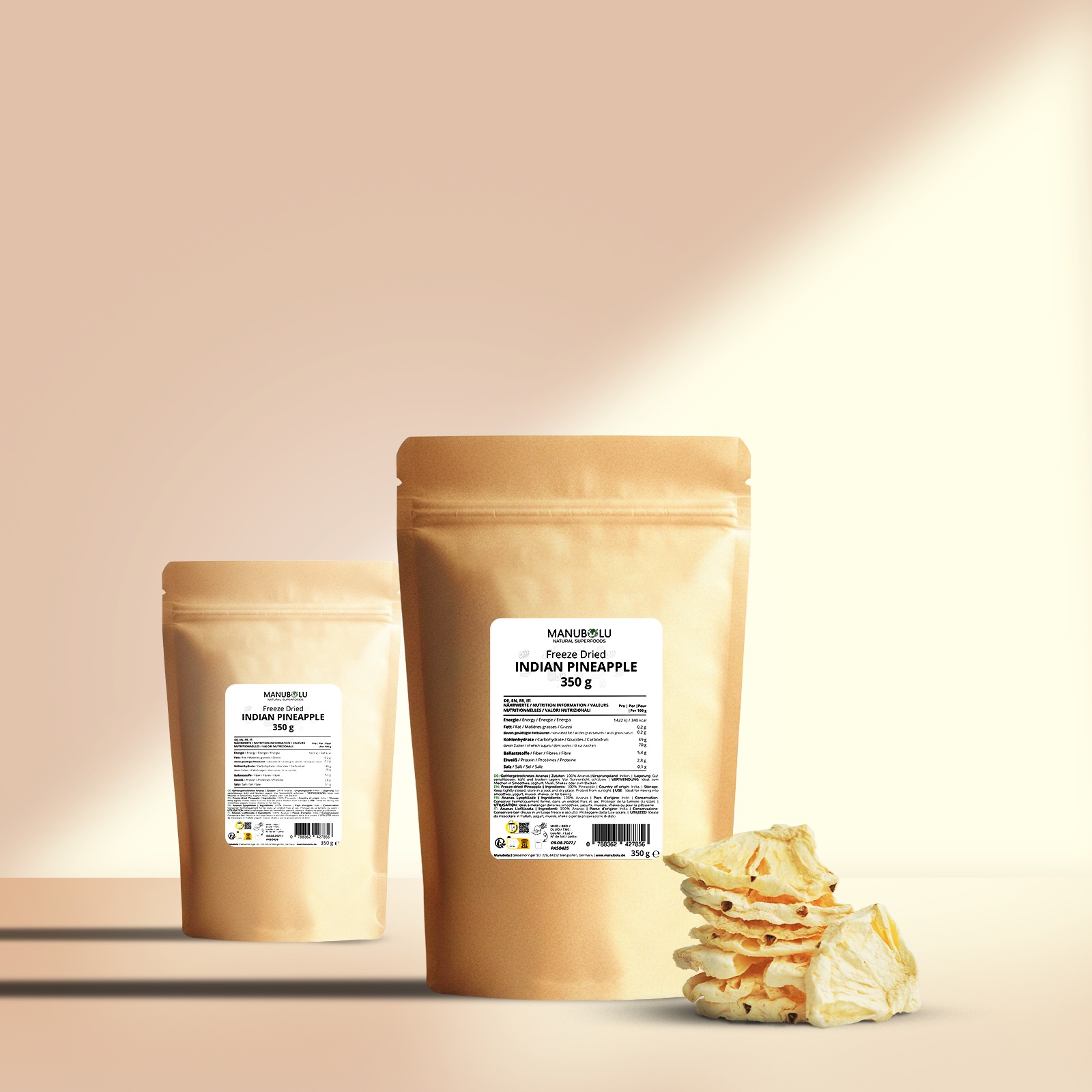 Freeze-Dried Pineapple Slices