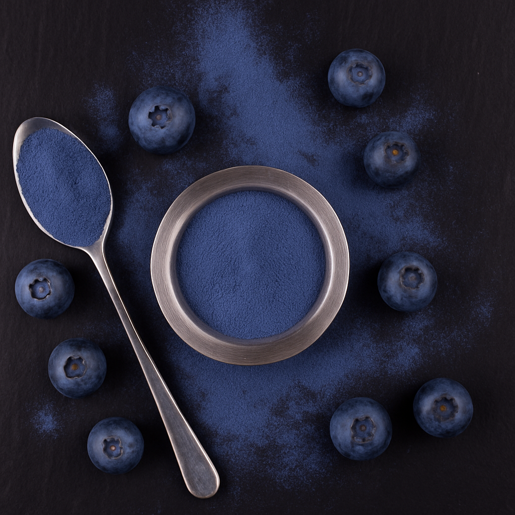 Blaubeer Pulver