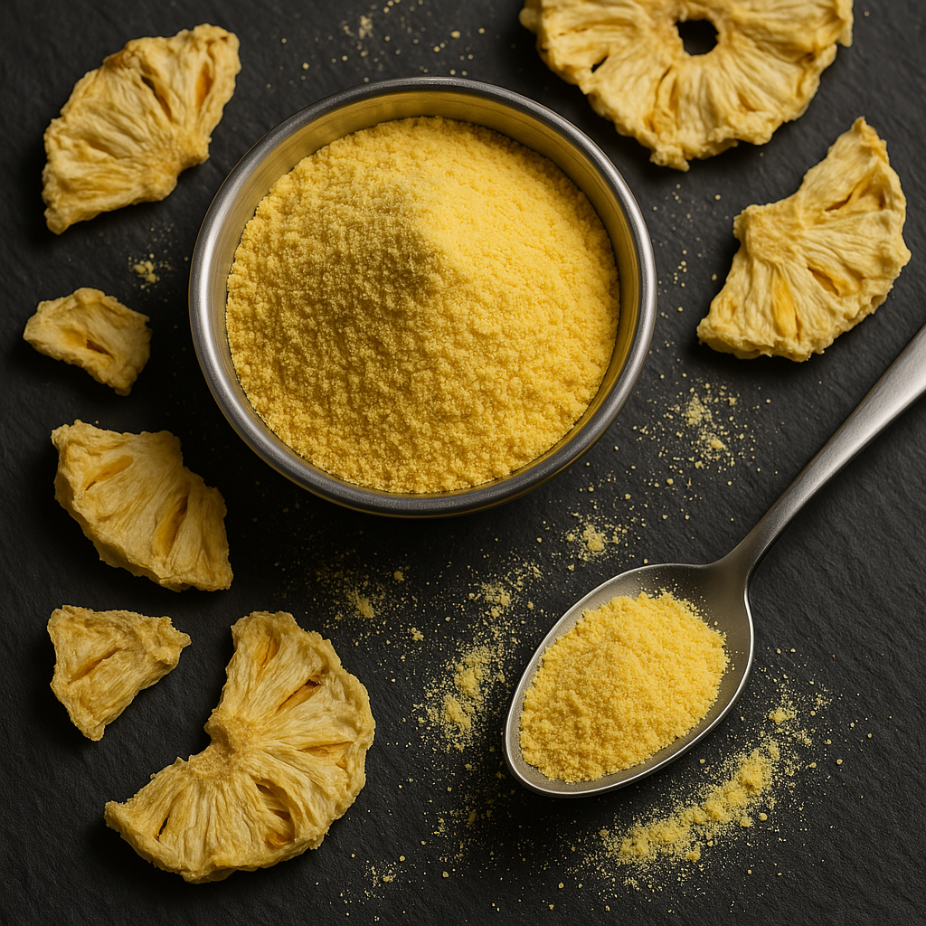 Gefriergetrocknetes Ananas Pulver